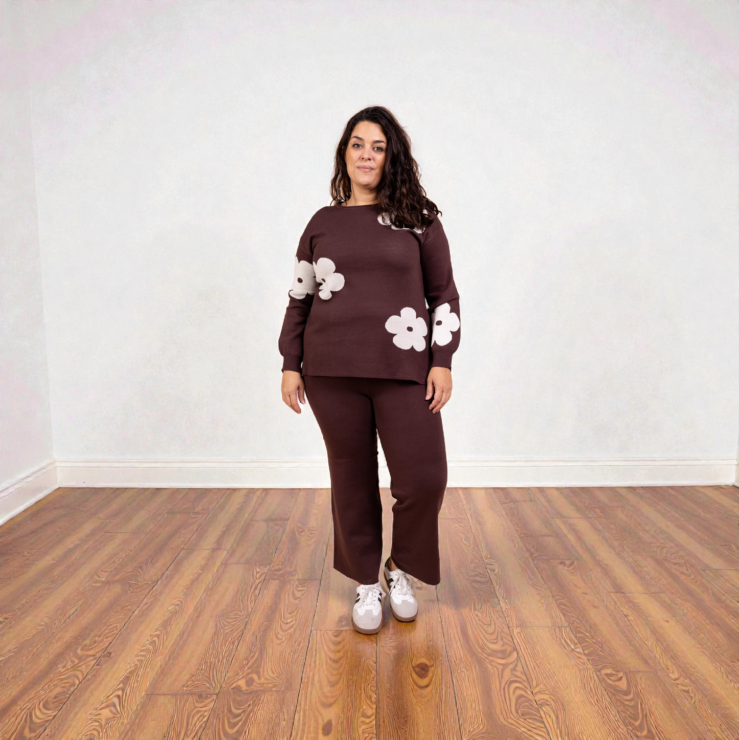 Lola Floral Set Plussize - Trendy Bloemenprint Set