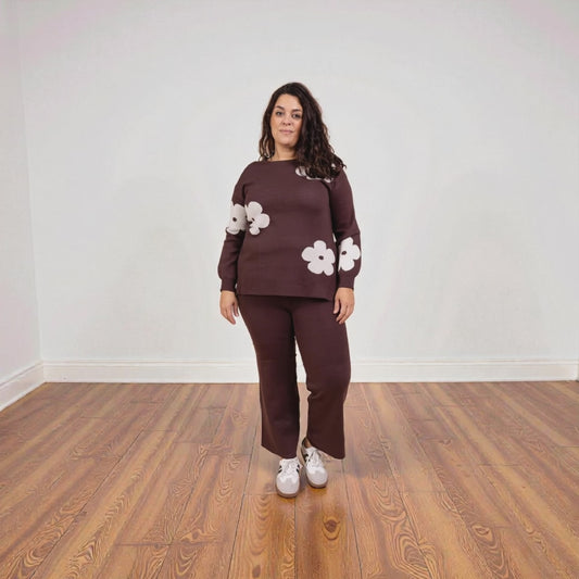 Lola Floral Set Plussize - Trendy Bloemenprint Set