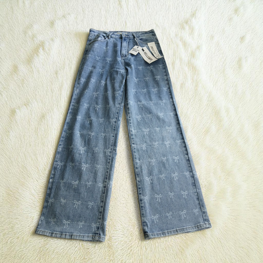 Feline Wide Leg Jeans