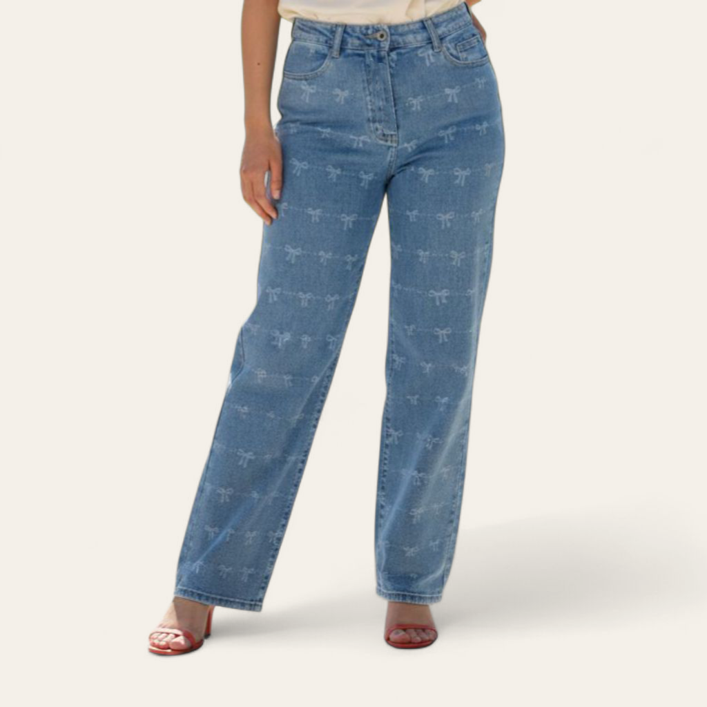 Feline Wide Leg Jeans